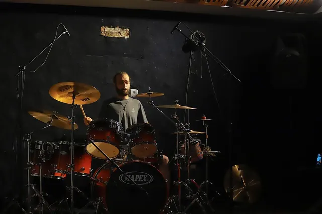 An Iranian drummer